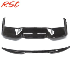 Dry Carbon Fiber Body Kits for BMW F95 X5M F96 X6M LCI Front Lip Rear Diffuser Side Skirts Spoiler Grille Fender Vent Trim