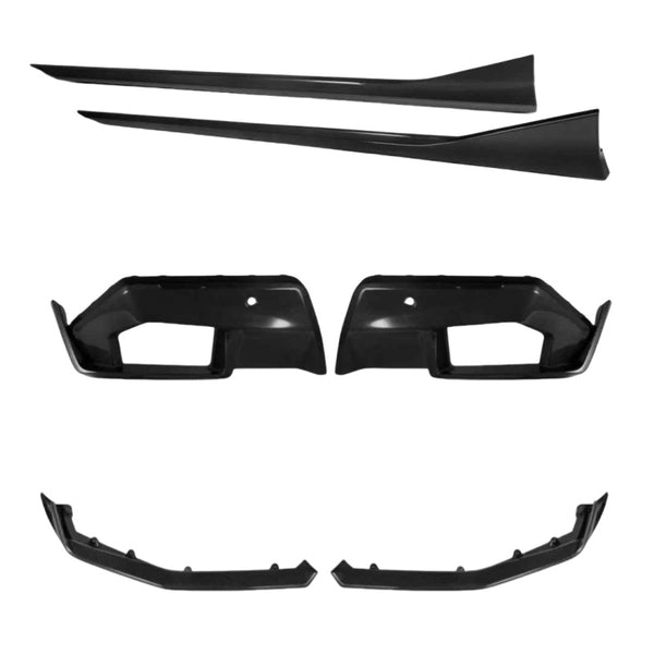 Full set dry carbon fiber G90 front lip, side skirts, rear diffuser pefect fitment guaranteed