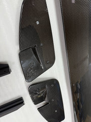Vulcan alpha dry carbon rear wing spoiler for civic type-R FL5