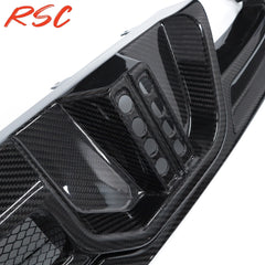 Dry Carbon Fiber Body Kits for BMW F95 X5M F96 X6M LCI Front Lip Rear Diffuser Side Skirts Spoiler Grille Fender Vent Trim