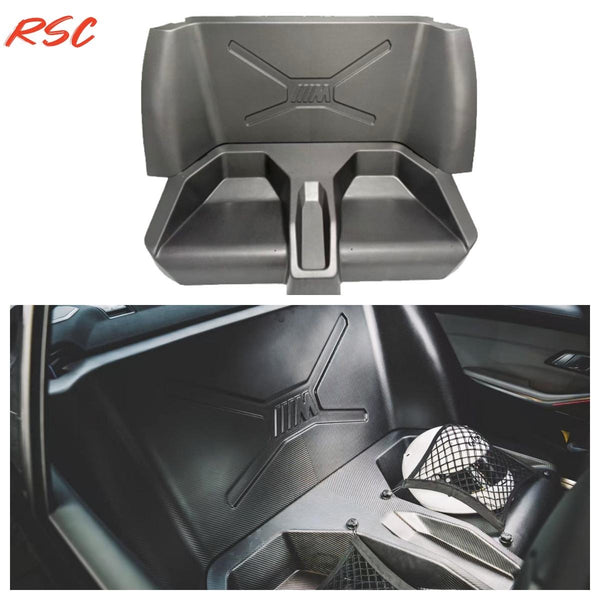 RSC Design Dry Carbon Fiber Back Seat Delete for BMW G80 M3 Lightweight Race Rear Seat Kit