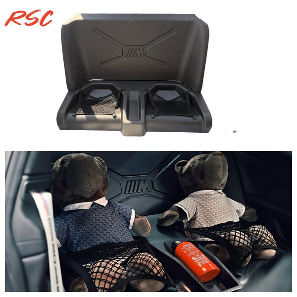 Prepreg Dry Carbon Fiber Rear Seat Delete Two Choices for BMW G87 M2 Racing Interior Trim Light Weight Rear Seat Delete Kit