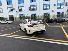Vulcan alpha dry carbon rear wing spoiler for civic type-R FL5
