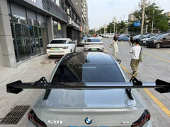 VERUS UCW Style Dry Carbon Fiber  GT Rear Wing Spoiler For BMW G87 M2
