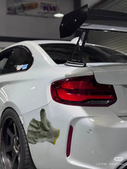 VERUS UCW Style Dry Carbon Fiber  GT Rear Wing Spoiler For BMW F87 M2