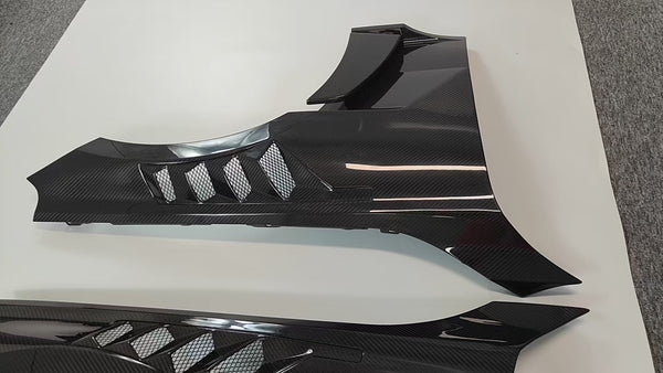 RSC dry carbon side fenders for BMW G42 M240 side fenders. Perfect fitment guaranteed