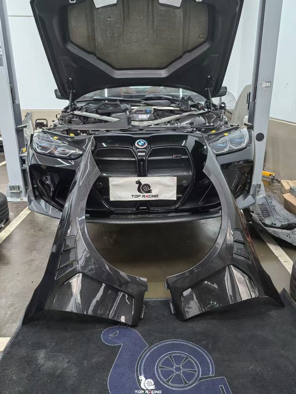 Dry Carbon Fiber Side Fenders - G80 M3 G82 M4