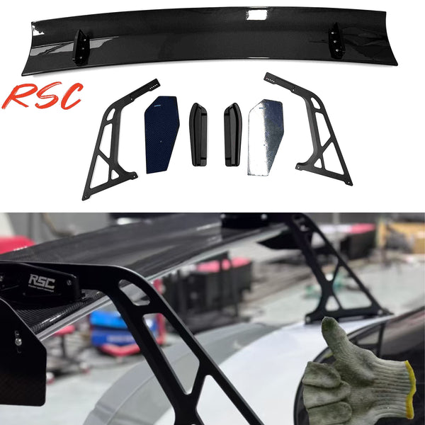 VERUS UCW Style Dry Carbon Fiber  GT Rear Wing Spoiler For BMW F87 M2