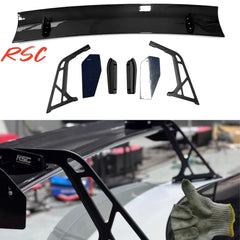 VERUS UCW Style Dry Carbon Fiber  GT Rear Wing Spoiler For BMW F87 M2