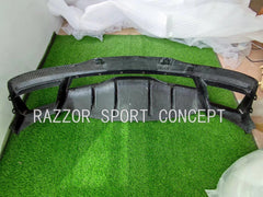 Dry carbon rear diffuser for corvette C8 APR diffuser