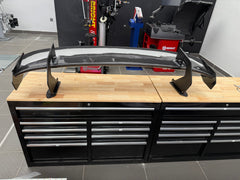 Dry carbon fiber racing wing GT4 style spoiler for G82 M4 G80 M3 G87 M2