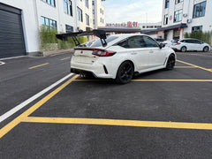 Vulcan alpha dry carbon rear wing spoiler for civic type-R FL5