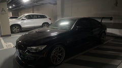 VERUS V1X dry carbon fiber rear Spoiler For BMW M4 F82 track racing wing