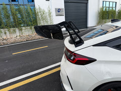 Vulcan alpha dry carbon rear wing spoiler for civic type-R FL5