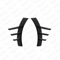 g87 m2 dry carbon fiber front flares and rear flares 4pcs one set