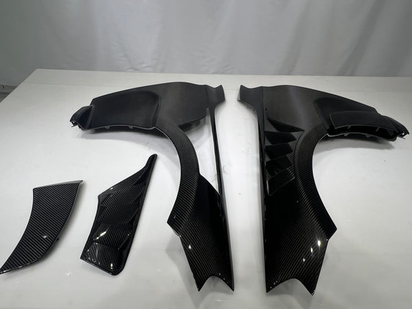 G87 M2 double vented dry carbon side fenders for g87 m2 pre-preg quality