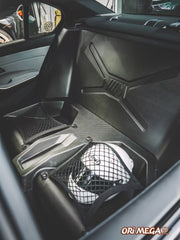 RSC Design Dry Carbon Fiber Back Seat Delete for BMW G80 M3 Lightweight Race Rear Seat Kit