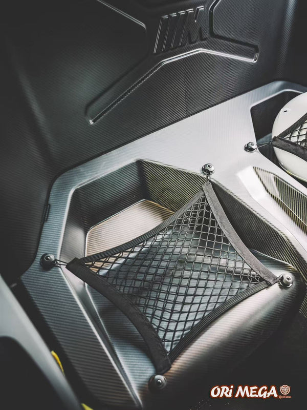 RSC Design Dry Carbon Fiber Back Seat Delete for BMW G80 M3 Lightweight Race Rear Seat Kit