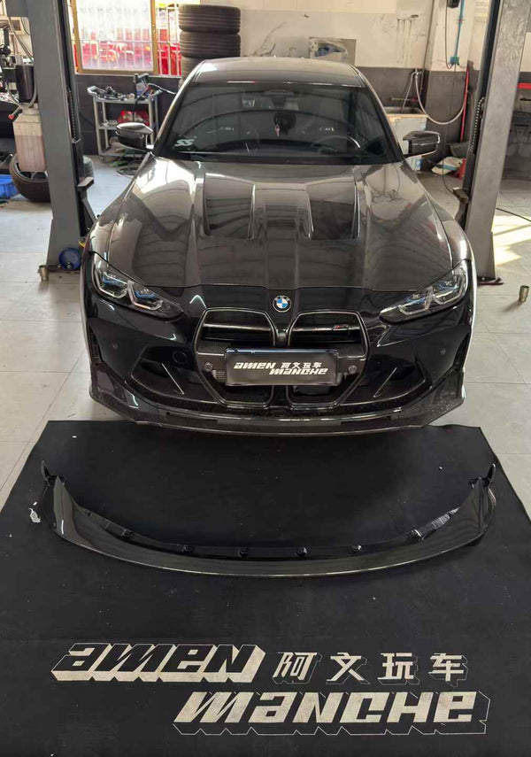 Dry carbon fiber RSC front lip for G80 M3 G82 M4 perfect fitment guaranteed