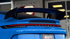 High Quality Dry Carbon Fiber Rear Wing GT3 Spoiler for 992 911 Carrera S Perfect Fiment