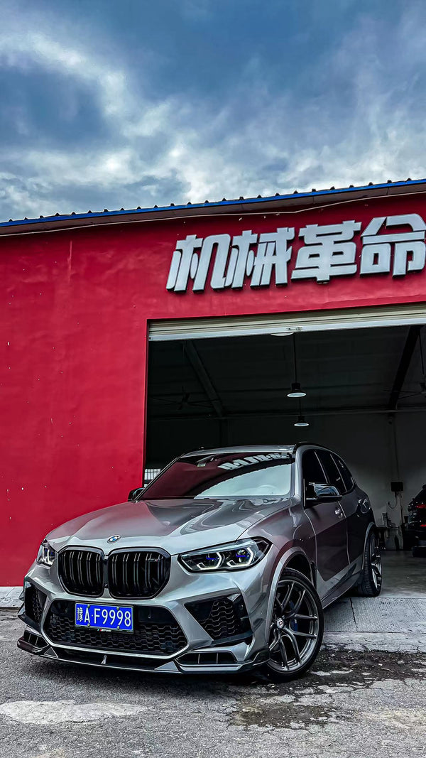 F95 X5M LARTE DESIGN front splitter pre-preg dry carbon quality