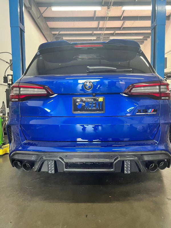 F95 X5M F96 X6M LARTE DESIGN REAR DIFFUSER pre preg dry carbon quality