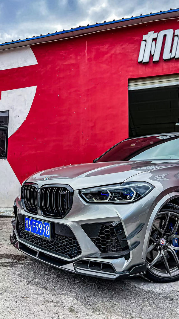 F95 X5M LARTE DESIGN front splitter pre-preg dry carbon quality