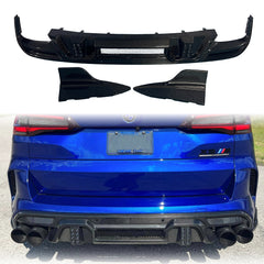 LARTE DESIGN carbon fiber rear diffuser for F95 X5M F96 X6M LCI
