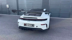 Vulcan alpha Dry Carbon Fiber Rear Wing Spoiler For Porsche 992 GT3