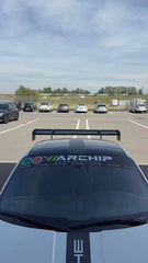 Vulcan alpha Dry Carbon Fiber Rear Wing Spoiler For Porsche 992 GT3