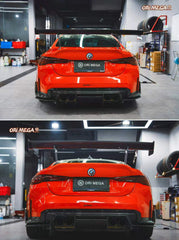 VERUS UCW Style Dry Carbon Fiber  GT Rear Wing Spoiler For BMW G82 M4