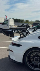 Vulcan alpha Dry Carbon Fiber Rear Wing Spoiler For Porsche 992 GT3