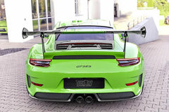 GT2RS Spoiler Carbon Fiber Rear Trunk Spoiler Wing for Porsche 911 991 Carerra Targe Turbo S Perfect Fitment