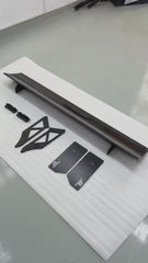 High Quality Dry Carbon Fiber AP Style Track Racing Rear Wing for honda Civic Type R FL5 2022+