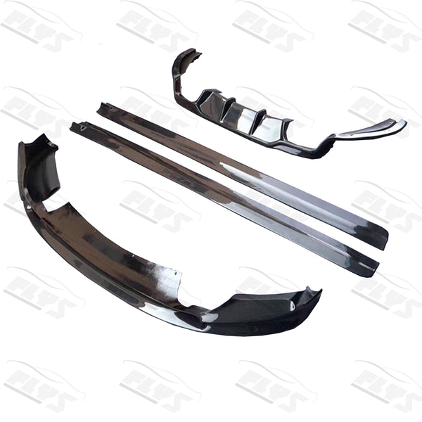 3D Style  Carbon Fiber Side Skirts For F85 F86 X5M X6M 2015-2018