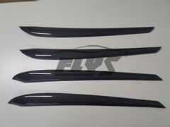 Dry carbon fiber door trims for Tesla Model 3 and Model Y