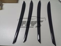 Dry carbon fiber door trims for Tesla Model 3 and Model Y