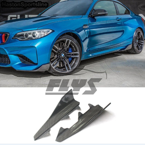 16-19 For F87 M2 M2C M performance style Carbon Fiber Side Skirts