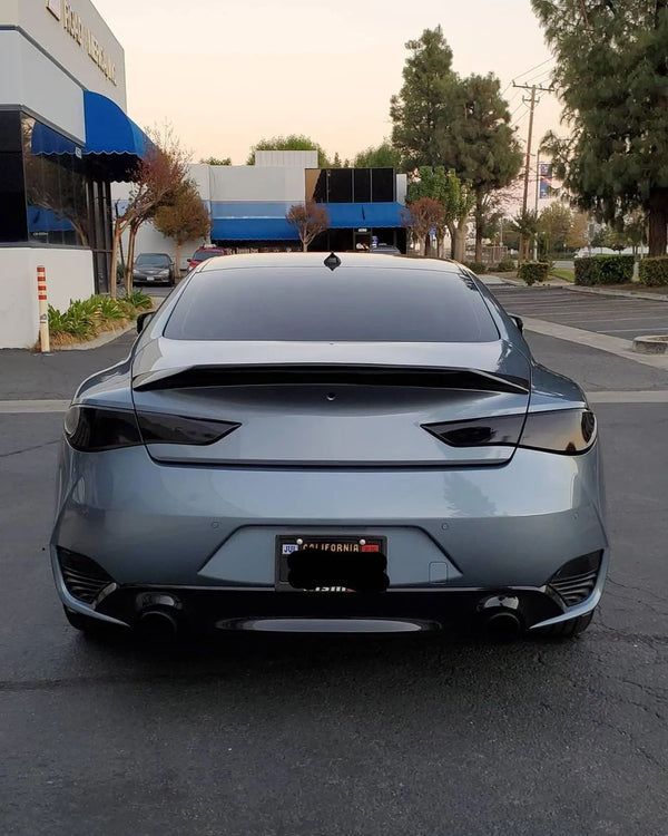 Infiniti Q60 carbon fiber ASPEC design spoiler