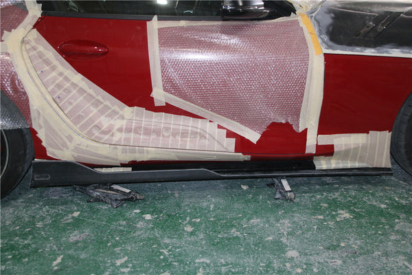 TOM`S carbon fiber side skrits for GR SUPRA A90 perfect fitment