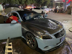 Infiniti G37 coupe & Sedan carbon fiber GTS hood