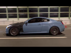 Infiniti G37 coupe & Sedan carbon fiber duckbill trunk