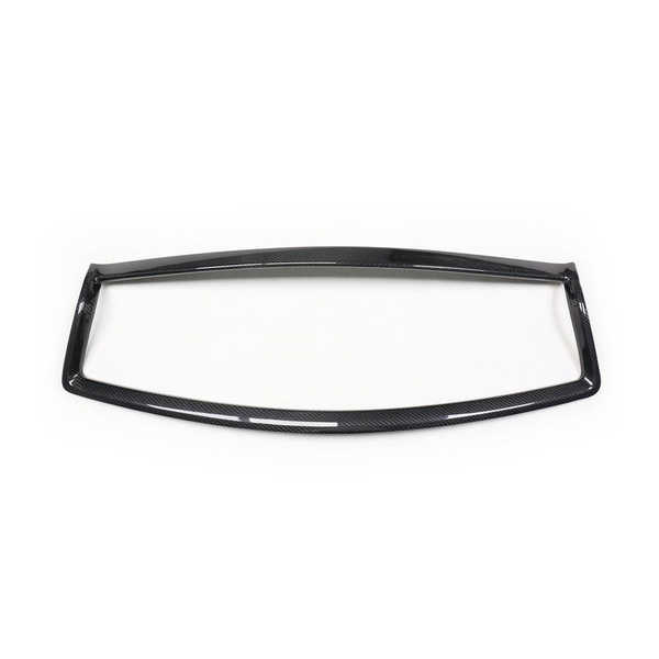 Q60 carbon fiber overlay grille dry carbon
