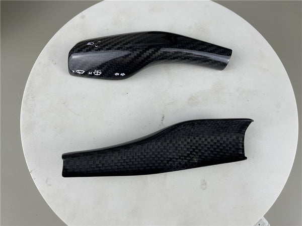 Model 3 & Y Turn Signal Stalk Covers - Carbon Fiber Variety*