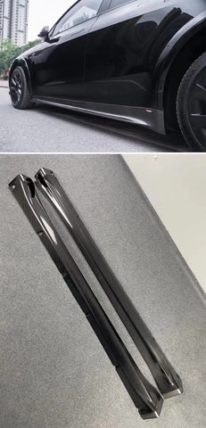 RPMtesla`S Supplier CMS carbon side skirts for Tesla Model Y perfect fitment