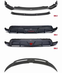 RPMtesla`S Supplier CMS carbon front lip for Tesla Model Y perfect fitment