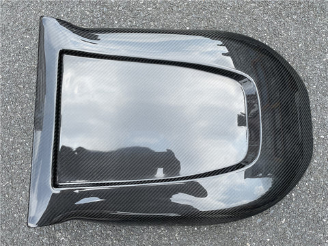 RPMtesla`S Supplier Dry carbon seats back for 2022 Tesla Model X Plaid