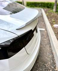 RPMtesla`S Supplier Dry carbon spoiler for Tesla Model S Plaid 2022