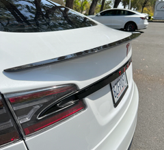 RPMtesla`S Supplier Dry carbon spoiler for Tesla Model S Plaid 2022