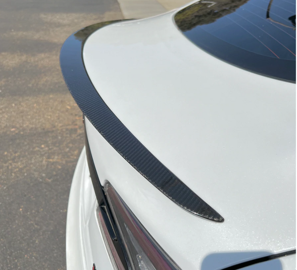 RPMtesla`S Supplier Dry carbon spoiler for Tesla Model S Plaid 2022